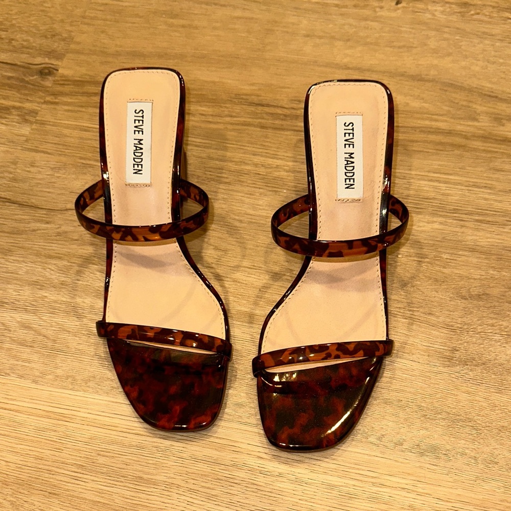 Steve Madden Women's Brown Tortoise Heels